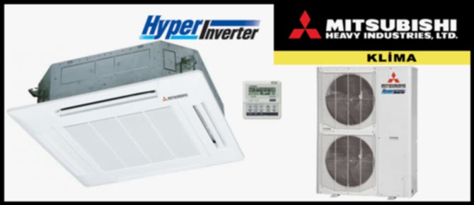 Mitsubishi Heavy FDT125VNXVH Hyper Inverter Klima Kaset Tipi 42000 BTU/h 