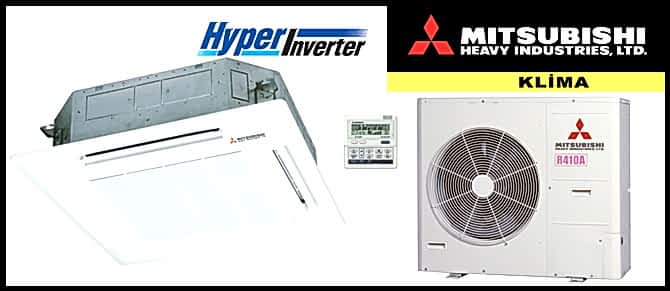 Mitsubishi Heavy FDT71VNXVH Hyper Inverter Kaset Tipi Klima 24000 BTU/h 