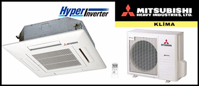 Mitsubishi Heavy FDTC50ZSXVH Hyper Inverter Klima Kompakt Kaset 18000 BTU/h 
