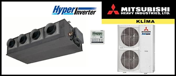 Mitsubishi Heavy FDU200VSAVG  Inverter Klima Kanallı Tipi 64000 BTU/h 