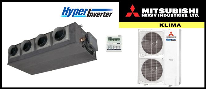 Mitsubishi Heavy FDU250VSAVG Inverter Klima Kanallı Tipi 82.000 BTU/h